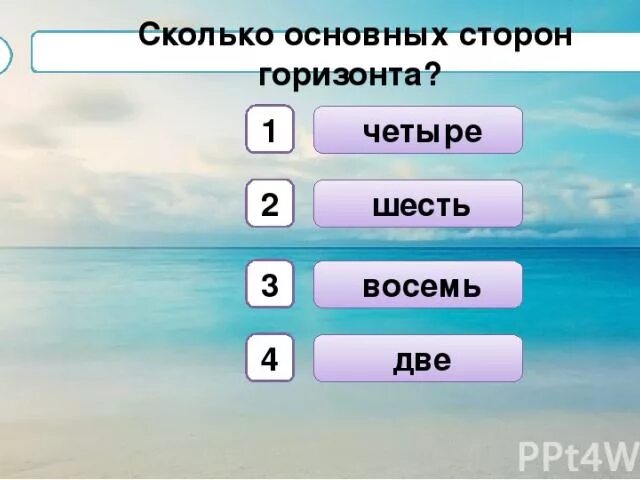 Какой стороны горизонта не существует ответ. Сколько основных сторон горизонта. Задания по теме стороны горизонта.