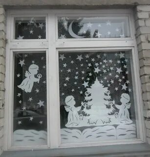 Фото рисунков на окна