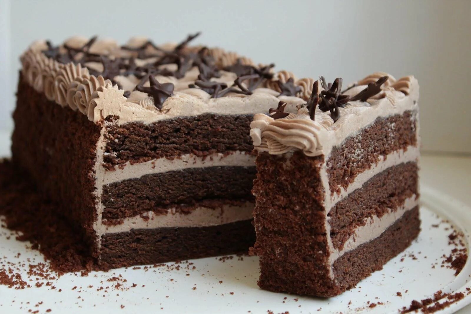 Шоколадный торт. Бисквитный торт. Бисквитный торт с шоколадным кремом. Шоколадно сливочный торт. Воздушный шоколадный бисквит