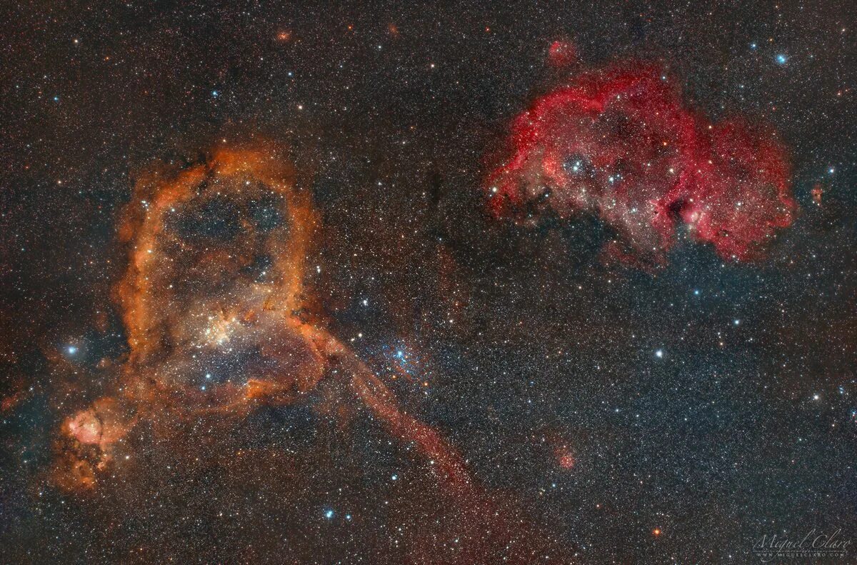 На какую из них будет похожа туманность. Туманность «сердце», ic 1805. галактика сердце небула. созвездие кассиопея туманности. туманность сердце и душа.
