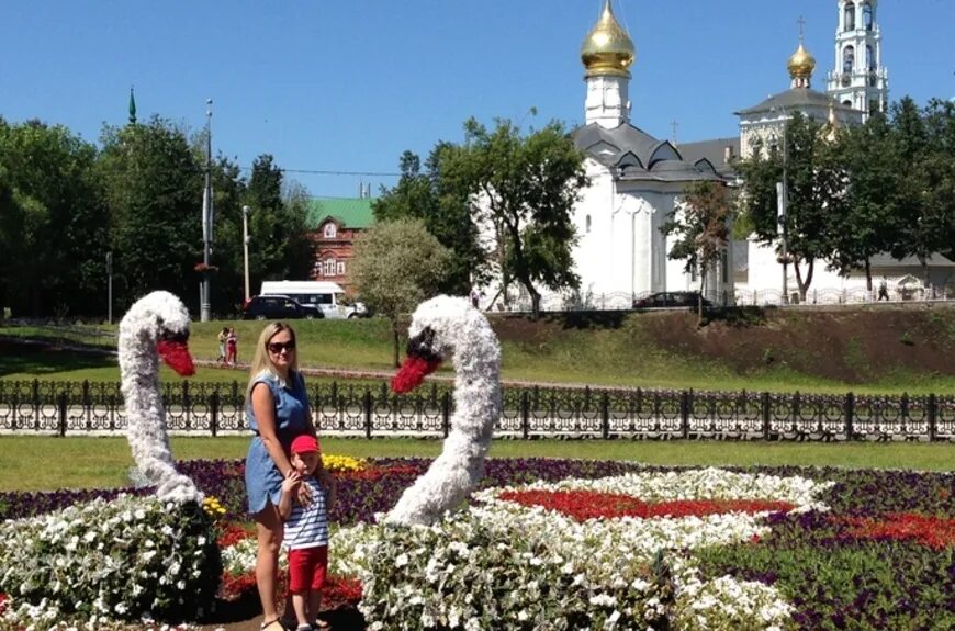 Клумбы Сергиев Посад. Лебеди в Сергиевом Посаде. Жар птицы Сергиев Посад. Город цветов Сергиев Посад. Досуг сергиевом посаде