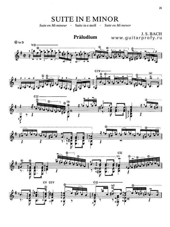 Suite 2 in b minor