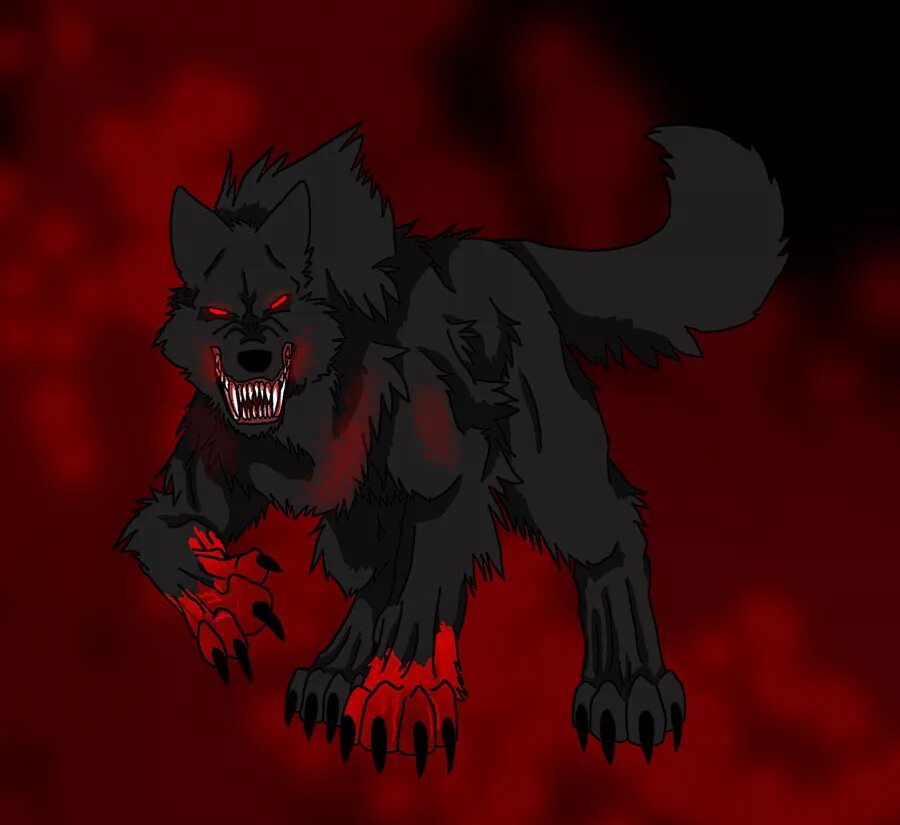 Liyawolf666. Блэк Вульф. Вервольф волк оборотень. Рэд демон красный волк.
