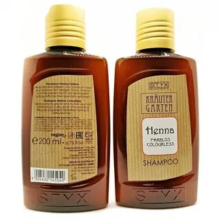 Henna shampoo