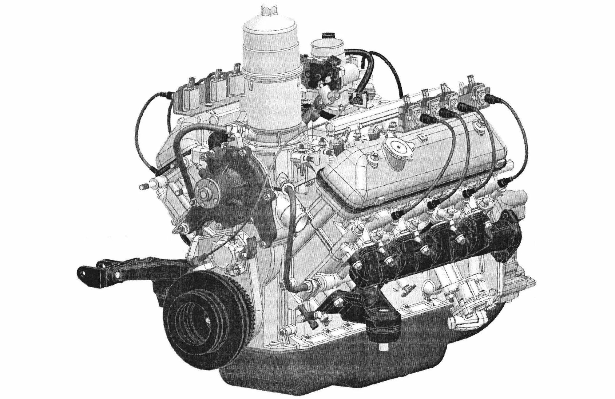 Паз бензиновый двигатель. ЗМЗ 523. Мотор в8змз. V8 ЗМЗ-5245.10. ЗМЗ v8 523.