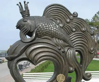 Золотая рыбка астраханская