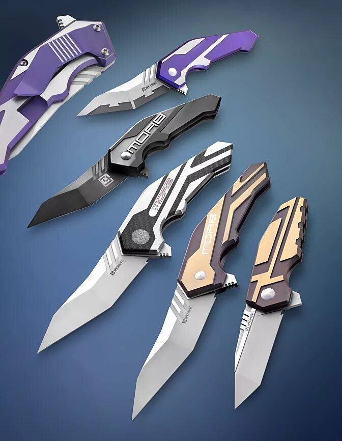 Нож ютубер. Tim galyean knife. футуристический нож. красивые ножи. ножи будущего.