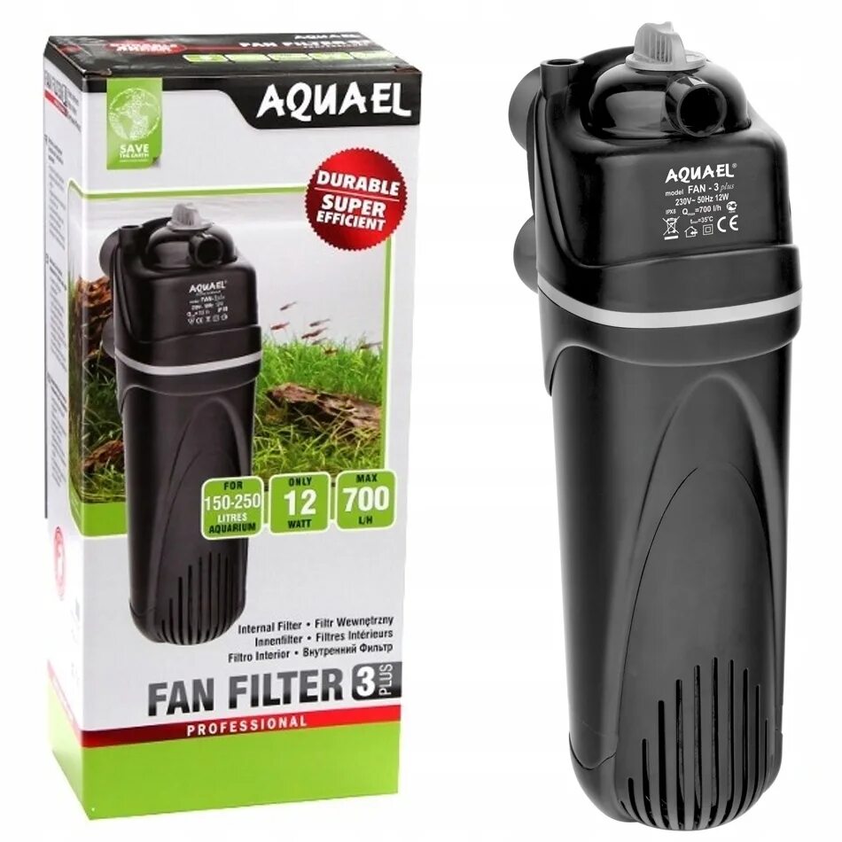 Aquael fan 2. Внутренний фильтр Aquael Fan Filter 3 Plus для аквариума 150 - 250 л (700 л/ч, 12 Вт). Фильтр для аквариума Aquael Fan 3. Внутренний фильтр Aquael Fan Filter 2 Plus. Фильтр для аквариума Aquael Fan 3 Plus.