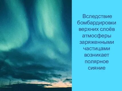 Явления в слоях атмосферы