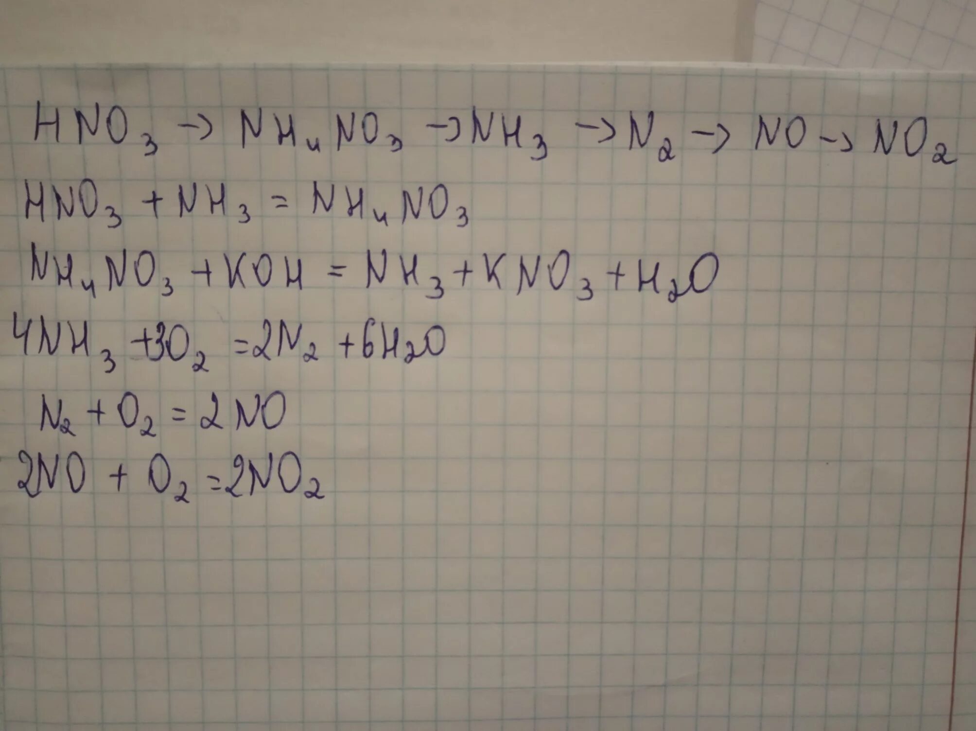 Цепочка превращений n2 nh3 no no2 hno3. Осуществите цепочку превращений n2-nh3-no-no2. Цепочка превращений -n3 n n n n n. Цепочка n2 no no2 nano2.