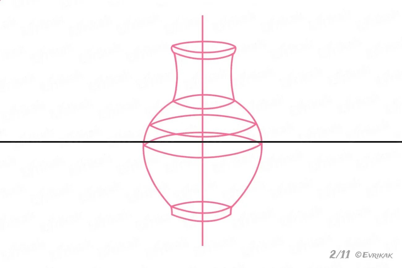 Этапы рисования кувшина. Поэтапное рисование кувшина. Поэтапное рисование кувшина карандашом. Ваза для рисования натюрморта.