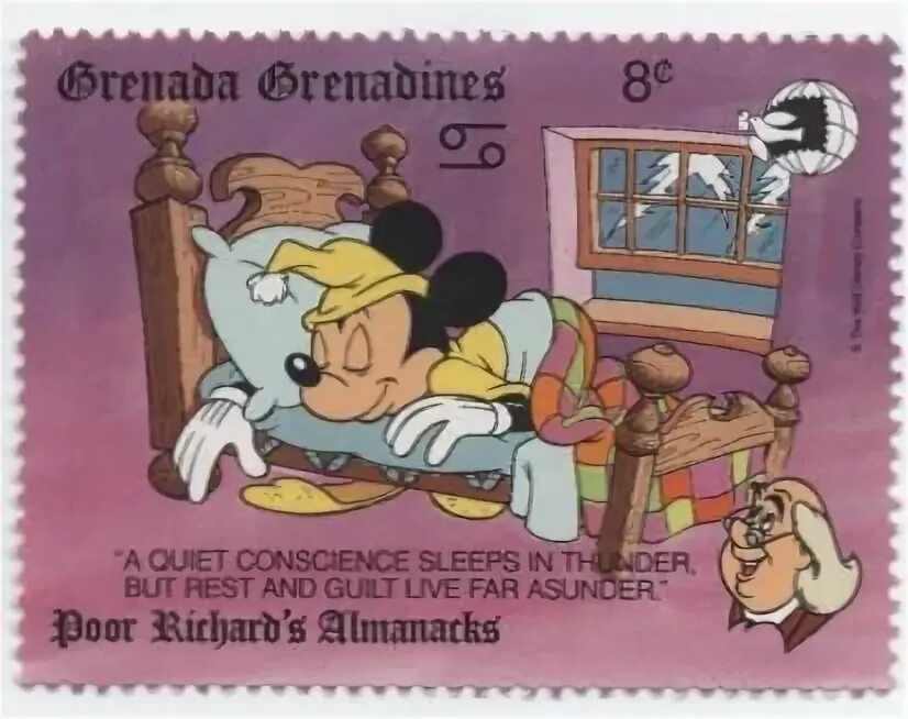 Conscience sleeps in thunder. Почтовые марки сша микки маус. a quiet conscience sleeps in thunder.. переводчиa quiet conscience sleeps in thunder».