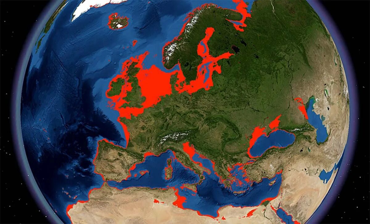 Страна низкие земли. Средиземное море до ледникового периода. Карта ледникового периода на земле. Уровень океана.