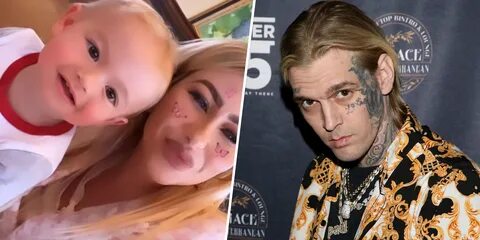 Aaron Carter's Fiancée Melanie Martin Posts Holiday Tribute with Son Prince