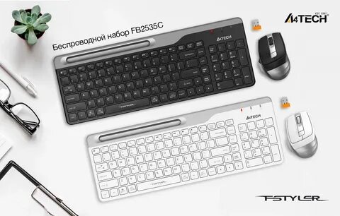 Fstyler беспроводная клавиатура и мышь