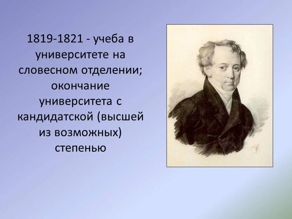 Проект тютчев. Учеба в университете Тютчев. Фёдор Иванович Тютчев Юность. Тютчев презентация. Творчество ф и Тютчева.