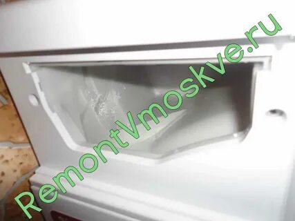 Течь из лотка для порошка