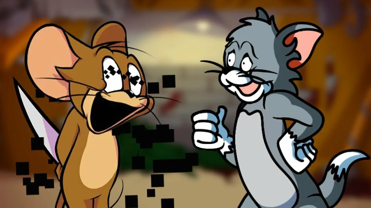 Против джерри. FNF vs Tom. Джерри против Тома. Том и Джерри ехе. Tom and Jerry Tom's Basement.