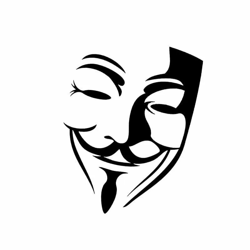 Гай Фокс. Маска Гая Фокса (Анонимуса). Маска Анонимуса стикер. Театральные маски.