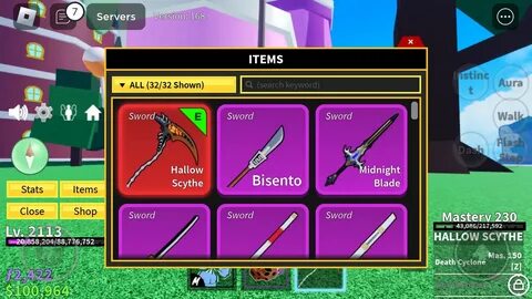Сабля blox fruit