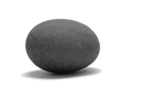 Oval stone
