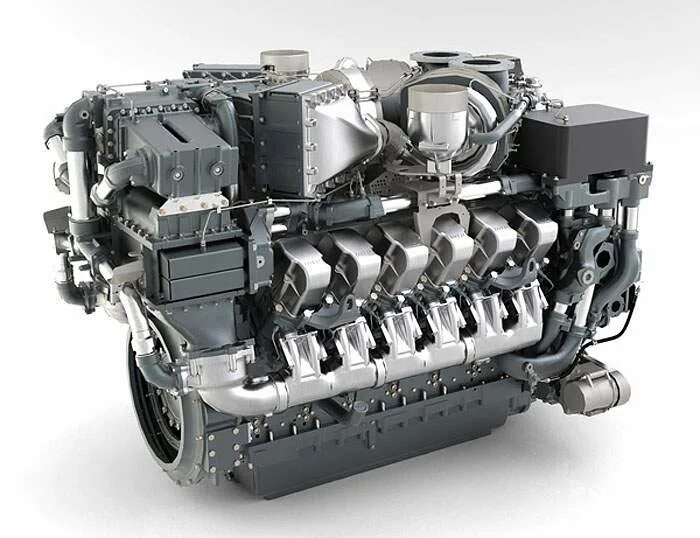 Дизель фото двигатель Heavy Duty Diesel Engine :: Behance