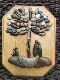 Поделки из камушков своими руками