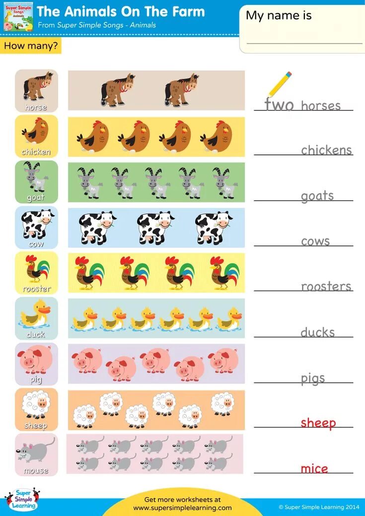 How many babies. Count how many animals. animals worksheets. how many animals for kids. plural animals for kids.