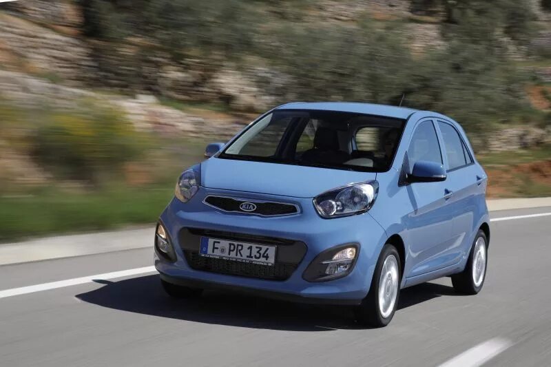 Купить б/у Kia Picanto II 1.3 AT (85 л.с.) бензин автомат в Санкт-Петербурге: бе