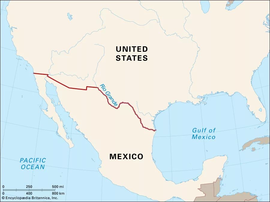 Рио гранде какой океан. Граница Мексики и США на карте. Карта США И Мексики. Граница Америки и Мексики на карте. Мексика США граница крата.