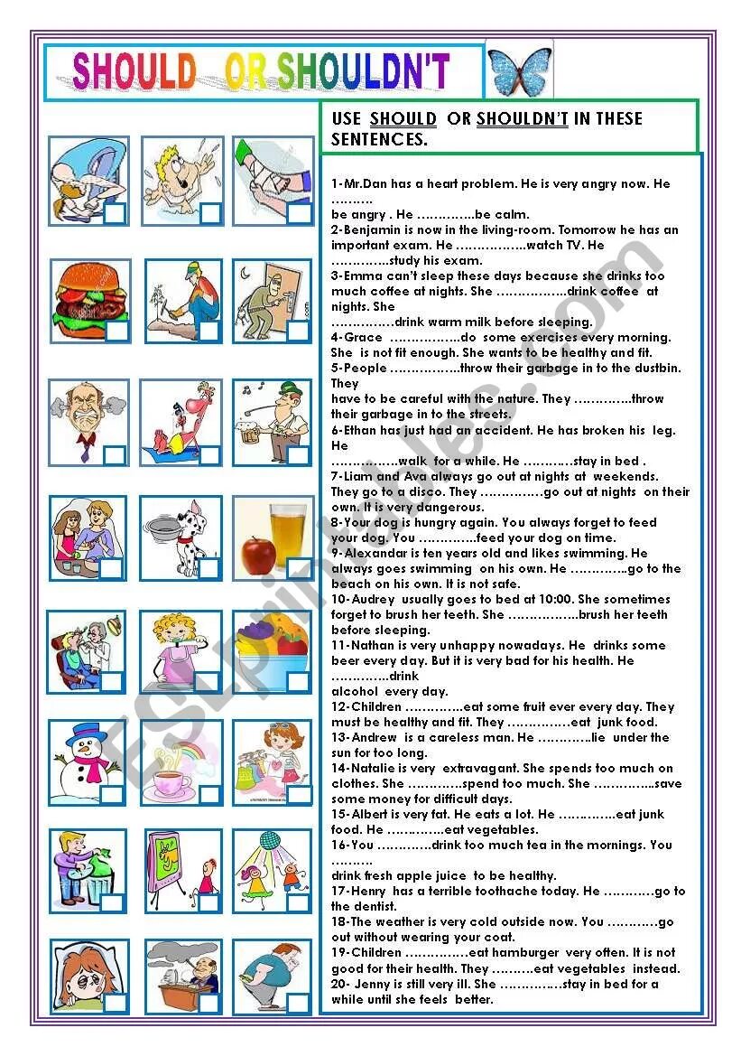 Could couldn t should shouldn t. Should задания. should shouldn&#039;t worksheets. should shouldn&#039;t упражнения. упражнения на тему should shouldn&#039;t.