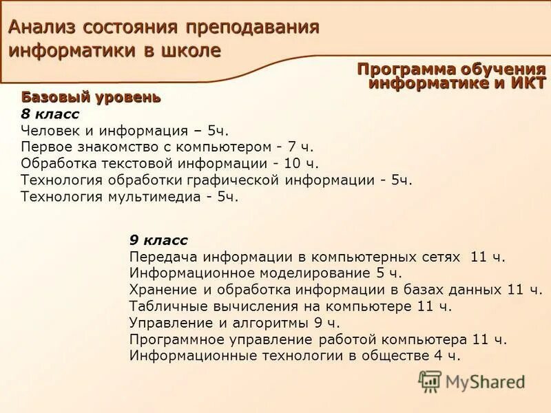 Программы обучения информатики. Состояние преподавания информатики. Методы обучения информатике в начальной школе. Информатика введение 8 класс. Состояние преподавания информатики.