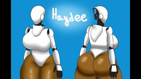 speed paint, speedpaint, Haydee, Robot, Game, art, paint, painting, fan art...