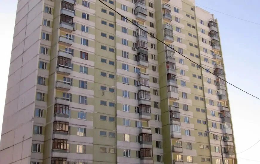 Шестнадцатиэтажки в Москве.