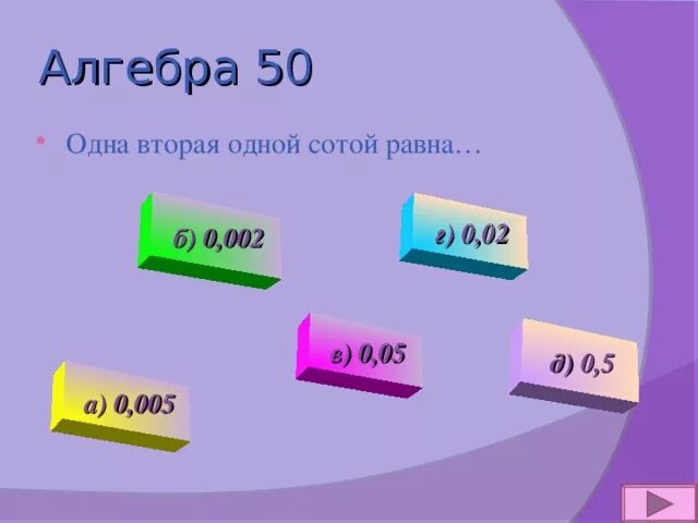 Восемь сотых равно. Одна вторая. Одна вторая + одна вторая. Одна сотая равна 1 %. Одна сотая равна две пятидесятых.