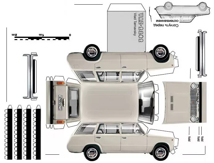 Как правильно делать машины. Развертка машины ВАЗ 2107. Модель ВАЗ 2107 из бумаги. Развертка модели ВАЗ 2107. Развёртка машины ваз2131.