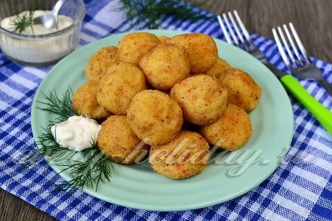 Картофельные шарики из пюре рецепт с фото
