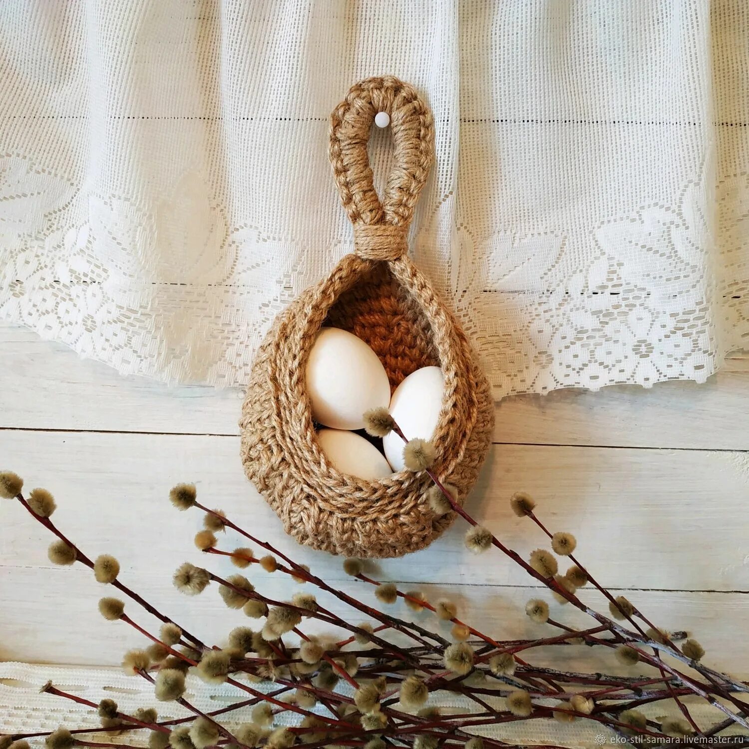 Пасхальная корзина из джута. Корзинки из джута. Пасхальная корзина из джута. Корзина из джута. Пасхальная корзинка из джута.