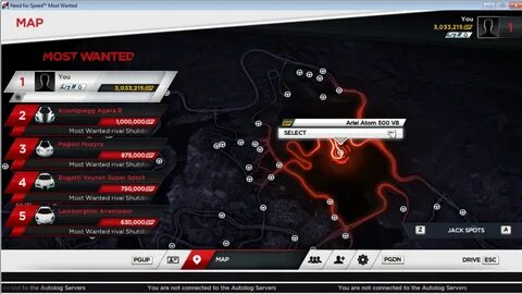 Need for speed ключи