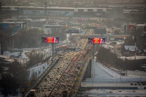 Новосибирск большевистская пробка