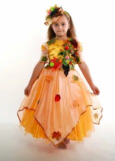 Костюм осени для девочки