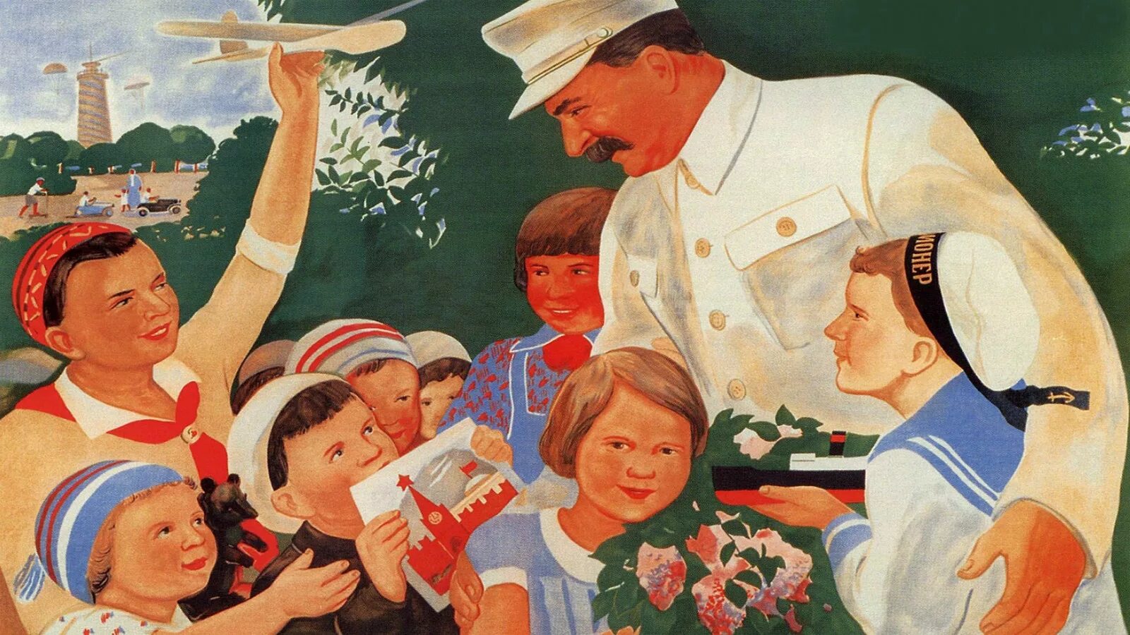 Произведения в советском союзе. Спасибо товарищу Сталину за наше счастливое детство плакат. Спасибо любимому Сталину за счастливое детство. Спасибо товарищу Сталину за наше счастливое детство.
