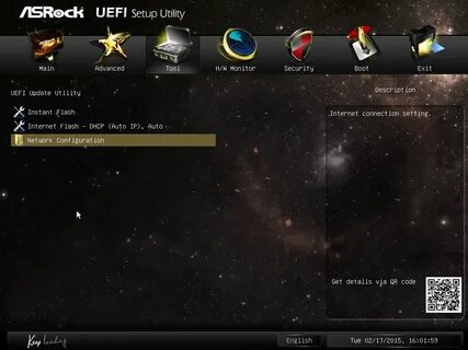 Asrock uefi setup utility