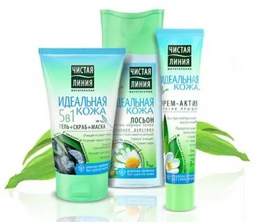 Гель для лица чистая линия