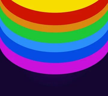 Colorful rainbow