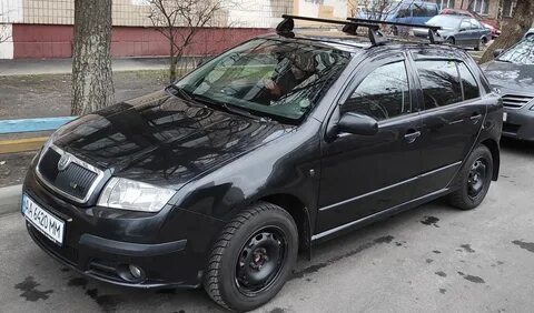 Багажник на шкоду фабию