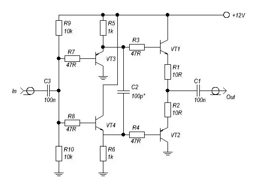 схема с номиналами. схема однокаскадного усилителя на биполярном транзисторе. схема с номиналами. усилительный каскад на униполярном транзисторе схема.