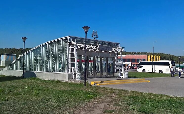 Метро лесопарковая фото Дизайн новых станций московского метро РБК