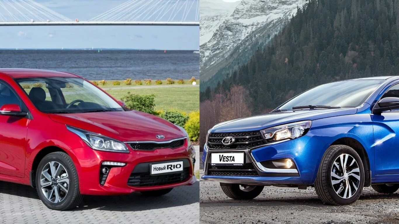 Kia Vesta. Vesta vs