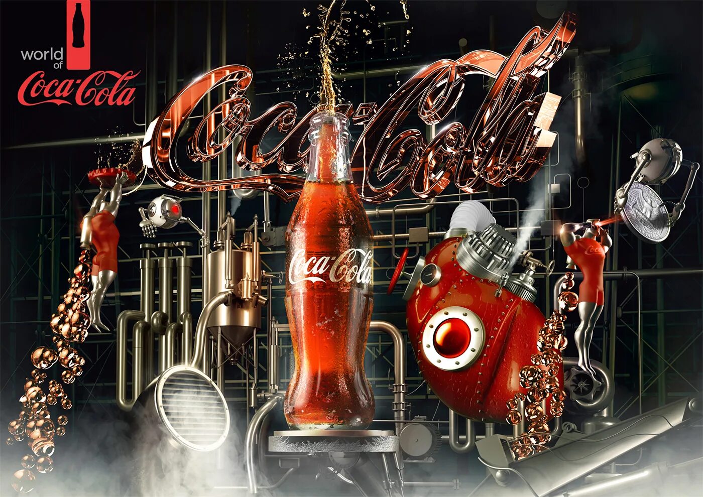 Реклама ворлд. Кока кола реклама. Coca Cola реклама. Кока кола необычная реклама. Креативная реклама Coca Cola.